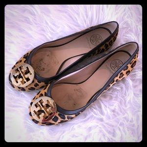 Tory Burch Cheetah Print Flats